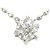 Autre Marque PT900 Platin-Halskette mit Diamant
