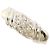 Autre Marque Anello a fascia in platino PT850 con diamante