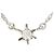 Autre Marque PT850 Platin-Halskette mit Diamant