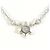 Autre Marque PT850 Platin-Halskette mit Diamant - Ansicht 3