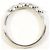 Autre Marque PT900 Platinring mit Diamant - Ansicht 2