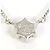 Autre Marque PT900 Platin-Halskette mit Diamant - Ansicht 3