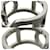 Ring Hermès Hermes Vintage Ever Chaine d'Ancre Bague Argenté  - vue 3