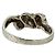 Tiffany & Co Tiffany Vintage Twist Rope Ring Silber Golden - Ansicht 6
