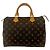 Louis Vuitton Vintage Speedy 30 Monogram Leder Handtasche Braun - Ansicht 3