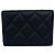 Cartera tríptico Chanel Mademoiselle Coco Mark en piel caviar Negro - vista 2