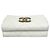 Cartera Plegable Matelassé Coco Mark Chanel Blanco - vista 3
