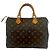 Louis Vuitton Vintage Speedy 30 Monogram Leder Handtasche Braun