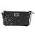 Borsa a tracolla FENDI Zucchino Canvas con catena Nero Oro Auth bs35294A D'oro - vista 13