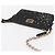 Borsa a tracolla FENDI Zucchino Canvas con catena Nero Oro Auth bs35294A D'oro - vista 6