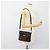 Borsa a tracolla GUCCI Web Sherry Line Pelle Marrone Rosso Verde Auth 181788 - vista 20