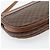 Céline Borsa a tracolla CELINE Macadam Canvas PVC Pelle Marrone Oro Auth ka4520 D'oro - vista 17