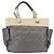 CHANEL Paris Biarritz MM Tote Bag beschichtet Canvas Silber CC Authentisch 182784 - Ansicht 2