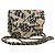 CHANEL Matelasse Chain Shoulder Pouch Nylon Beige Gold CC Auth bs35360SAM D'oro