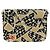 CHANEL Matelasse Chain Shoulder Pouch Nylon Beige Gold CC Auth bs35360SAM D'oro - vista 2
