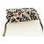 CHANEL Matelasse Chain Shoulder Pouch Nylon Beige Gold CC Auth bs35360SAM D'oro - vista 6