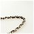 CHANEL Matelasse Chain Shoulder Pouch Nylon Beige Gold CC Auth bs35360SAM D'oro - vista 8