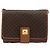Céline Borsa a Spalla CELINE in Tela Macadam PVC Pelle Marrone Oro Auth 181724 D'oro - vista 13