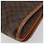 Céline Borsa a Spalla CELINE in Tela Macadam PVC Pelle Marrone Oro Auth 181724 D'oro - vista 15