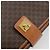 Céline Borsa a Spalla CELINE in Tela Macadam PVC Pelle Marrone Oro Auth 181724 D'oro - vista 17