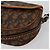 Bolsa Romantic em lona Christian Dior Trotter PVC Marrom Prata Auth 181891V - vista 14