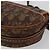 Bolsa Romantic em lona Christian Dior Trotter PVC Marrom Prata Auth 181891V - vista 16