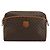 Céline Clutch CELINE Macadam Canvas PVC Pelle Marrone Oro Auth 182456 D'oro - vista 13