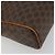 Céline Clutch CELINE Macadam Canvas PVC Pelle Marrone Oro Auth 182456 D'oro - vista 14