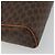 Céline Clutch CELINE Macadam Canvas PVC Pelle Marrone Oro Auth 182456 D'oro - vista 16