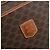 Céline Clutch CELINE Macadam Canvas PVC Pelle Marrone Oro Auth 182456 D'oro - vista 17