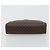 Céline Clutch CELINE Macadam Canvas PVC Pelle Marrone Oro Auth 182456 D'oro - vista 6