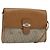 Bolsa de Ombro Christian Dior Honeycomb Canvas PVC Bege Ouro Auth BA13152 Dourado