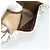 Borsa a tracolla FENDI in pelle bianco oro Auth ka4485 D'oro - vista 12