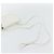 Borsa a tracolla FENDI in pelle bianco oro Auth ka4485 D'oro - vista 7