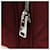Borsa a Spalla PRADA Nylon Bordeaux Silver Auth 181261M Argento Bordò - vista 20