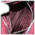 Borsa a Spalla PRADA Nylon Bordeaux Silver Auth 181261M Argento Bordò - vista 26