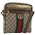 Borsa a tracolla GUCCI GG Supreme Web Sherry Line PVC Beige Oro 547926 Auth BA13068 D'oro