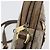 Borsa a tracolla GUCCI GG Supreme Web Sherry Line PVC Beige Oro 547926 Auth BA13068 D'oro - vista 10