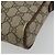 Borsa a tracolla GUCCI GG Supreme Web Sherry Line PVC Beige Oro 547926 Auth BA13068 D'oro - vista 16