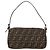 FENDI Mamma Baguette Schultertasche aus Zucca Canvas Schwarz Braun Authentisch 178866SAM - Ansicht 2