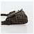 FENDI Mamma Baguette Schultertasche aus Zucca Canvas Schwarz Braun Authentisch 178866SAM - Ansicht 4