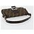 FENDI Mamma Baguette Schultertasche aus Zucca Canvas Schwarz Braun Authentisch 178866SAM - Ansicht 7