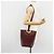 Céline Borsa a Spalla CELINE Circle in Pelle Bordeaux Oro Auth 181718 D'oro Bordò - vista 24