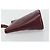 Céline Borsa a Spalla CELINE Circle in Pelle Bordeaux Oro Auth 181718 D'oro Bordò - vista 4