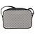 Bolsa de Ombro GUCCI Micro GG Supreme PVC Marinho Ouro 007 56 0095 Auth 180046 Dourado Azul marinho - vista 2