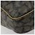 Borsa Tote SAINT LAURENT in PVC e tela marrone Auth 182427 - vista 14
