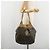 Borsa Tote SAINT LAURENT in PVC e tela marrone Auth 182427 - vista 21