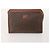 Céline Clutch CELINE Macadam Canvas PVC Pelle 3 Set Marrone Auth 174585 - vista 2