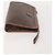 Céline Clutch CELINE Macadam Canvas PVC Pelle 3 Set Marrone Auth 174585 - vista 4