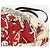 Borsa Tote Salvatore Ferragamo Gancini Canvas Gold Bordeaux Auth 182865 - vista 10